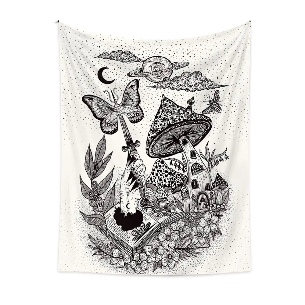 Bohemian Tapestry for Room Decor and Background