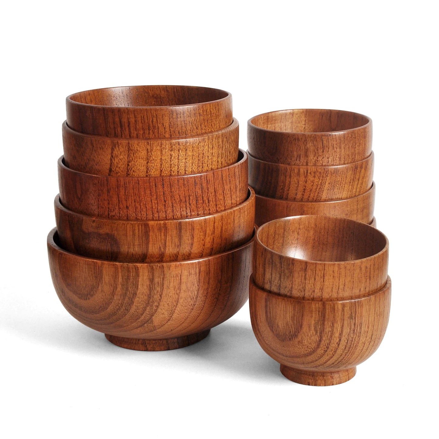 Living Abroad Creations handcrafted jujube wood serving bowls