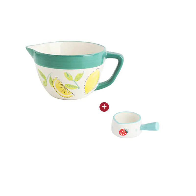 Prep bowl with ergonomic handle – Living Abroad Creations
