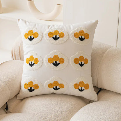 Living Abroad Creations scandinavian floral cushion cover 